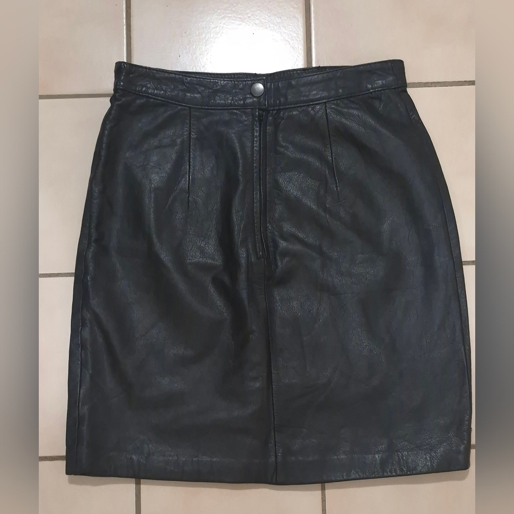 Wilsons Leather Black Mini Skirt – Size 6